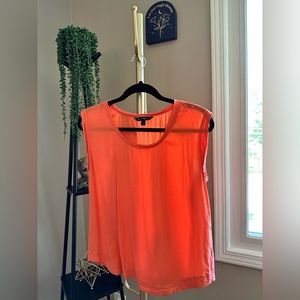Velvet Heart shirt, size S, Orange